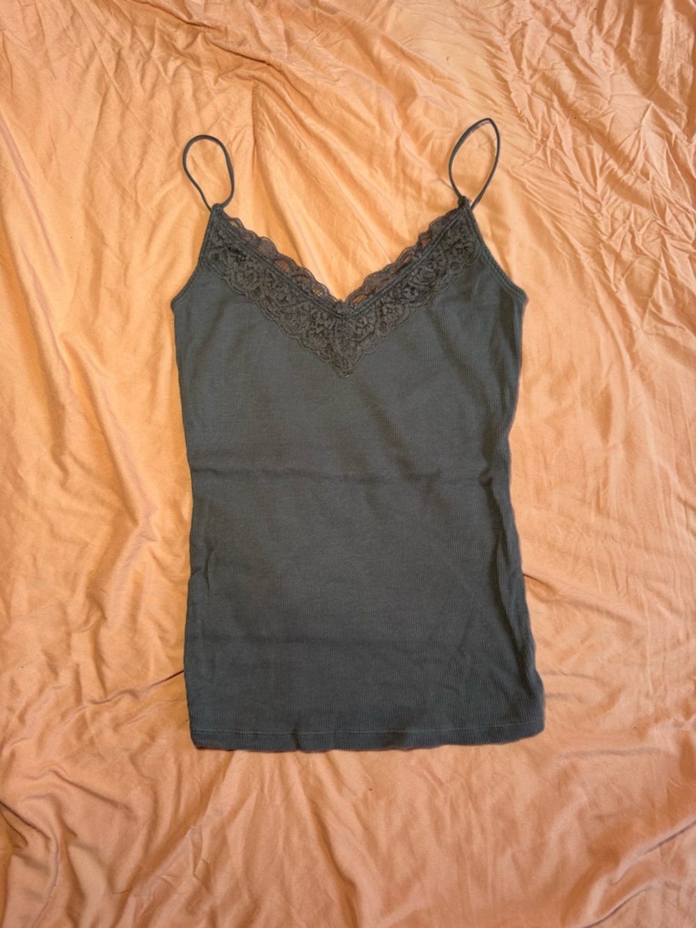 Hollister Lace Trim Cami Top - Women